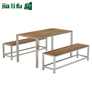 JIALIFU HPL outdoor party table and chairs for 