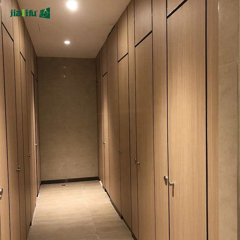 Wood compact laminate honeycomb public toilet cubicle partition