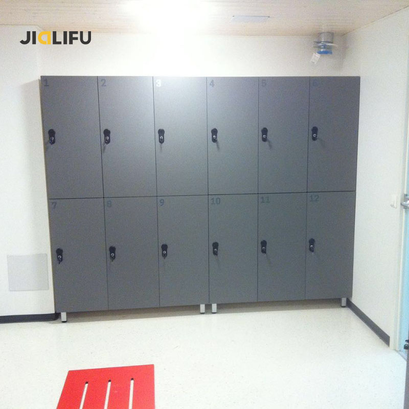 Jialifu pool phenolic hpl locker cabinet cupboard