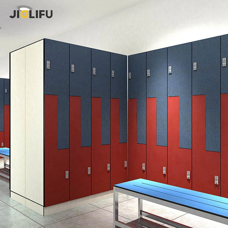 compact laminate sheet locker,hpl z shape gym compact locker