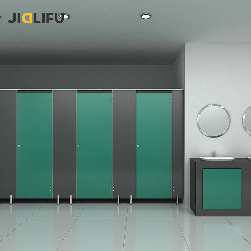 JIALIFU compact fitting room partition,12mm phenolic toilet cubicle