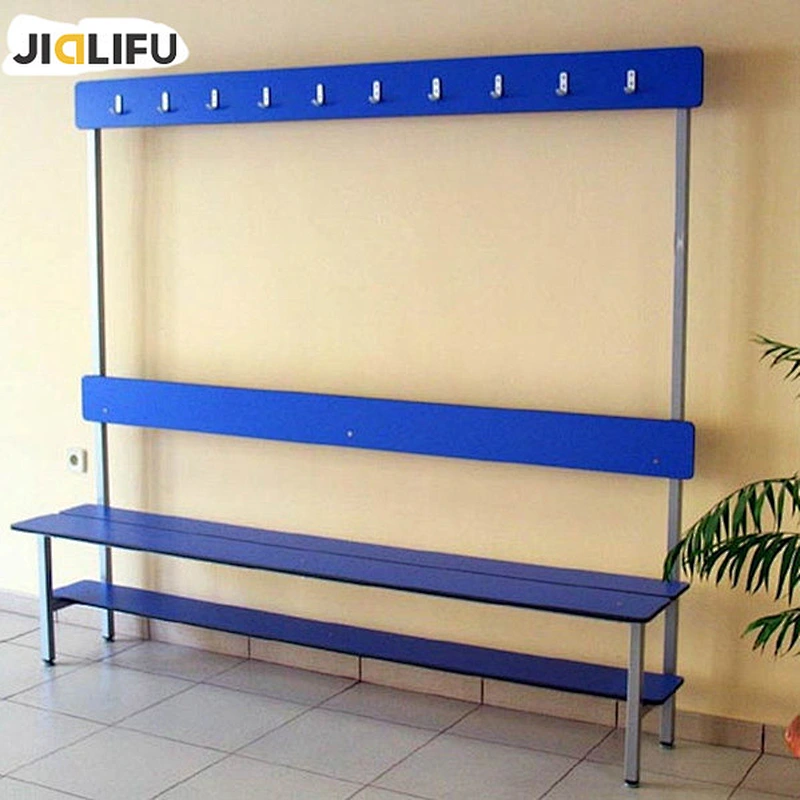 JIALIFU 12mm hpl panel swimming pool waiting bench