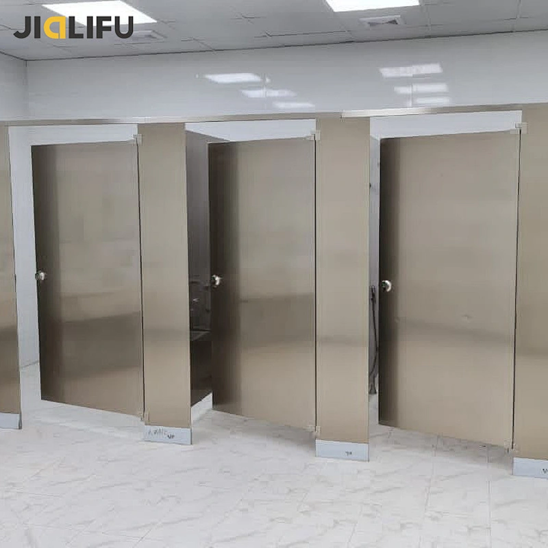 Waterproof stainless steel toilet partition