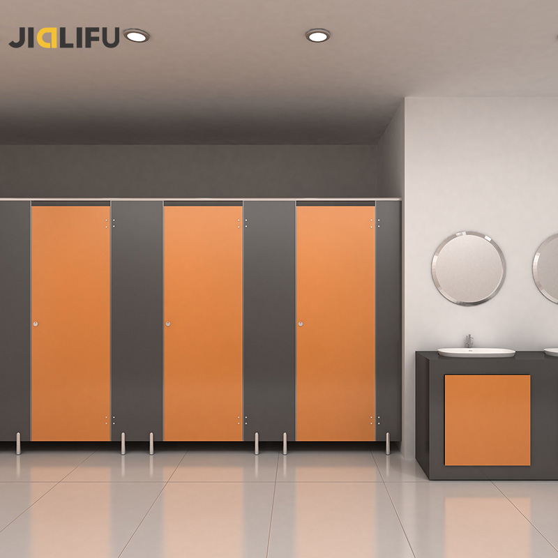 Modern design phenolic HPL board toilet cubicle