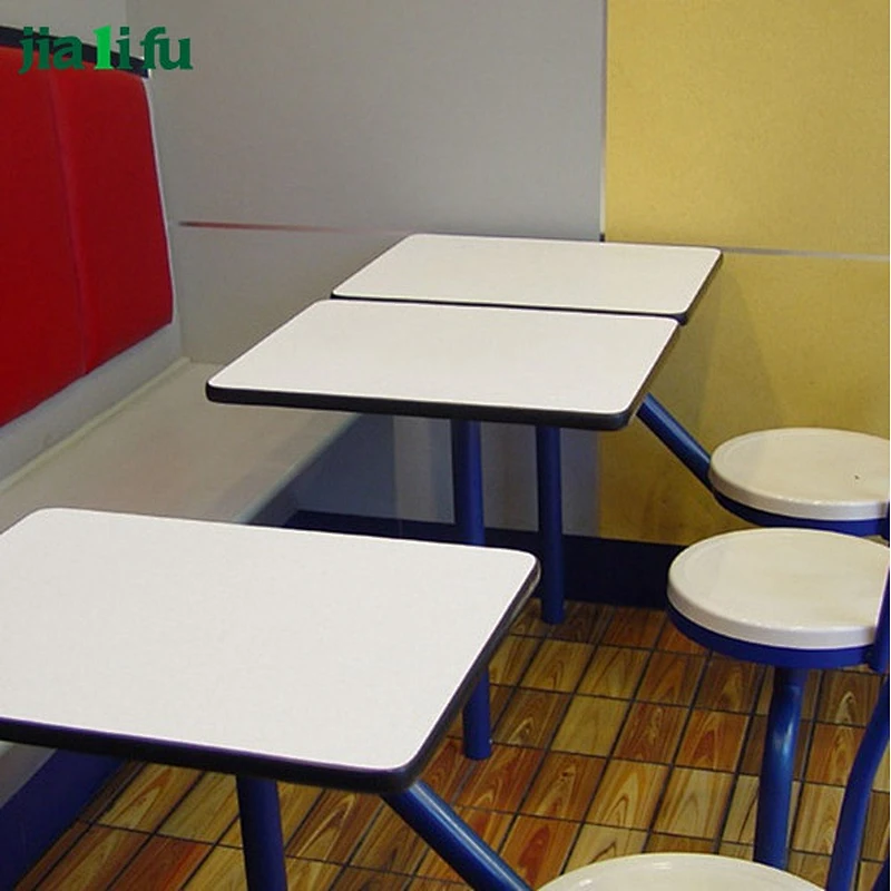 JIALIFU Compact laminate school canteen table and chair