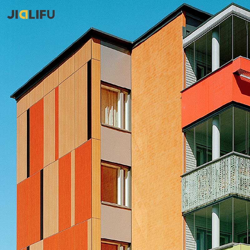 Custom 12mm compact exterior laminate hpl cladding board