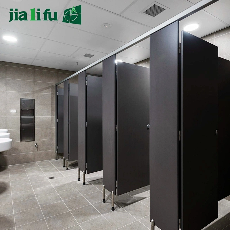 Modern compact laminate toilet restroom partition cubicle divider