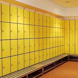 Water resistance custom made electronic lockers