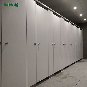 jialifu Guangzhou Fashion compact laminate partition toilet cubicle