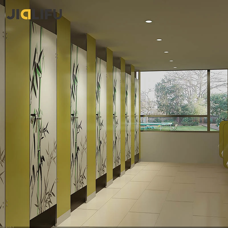 jialifu ISO9001 public toilet cubicle partition