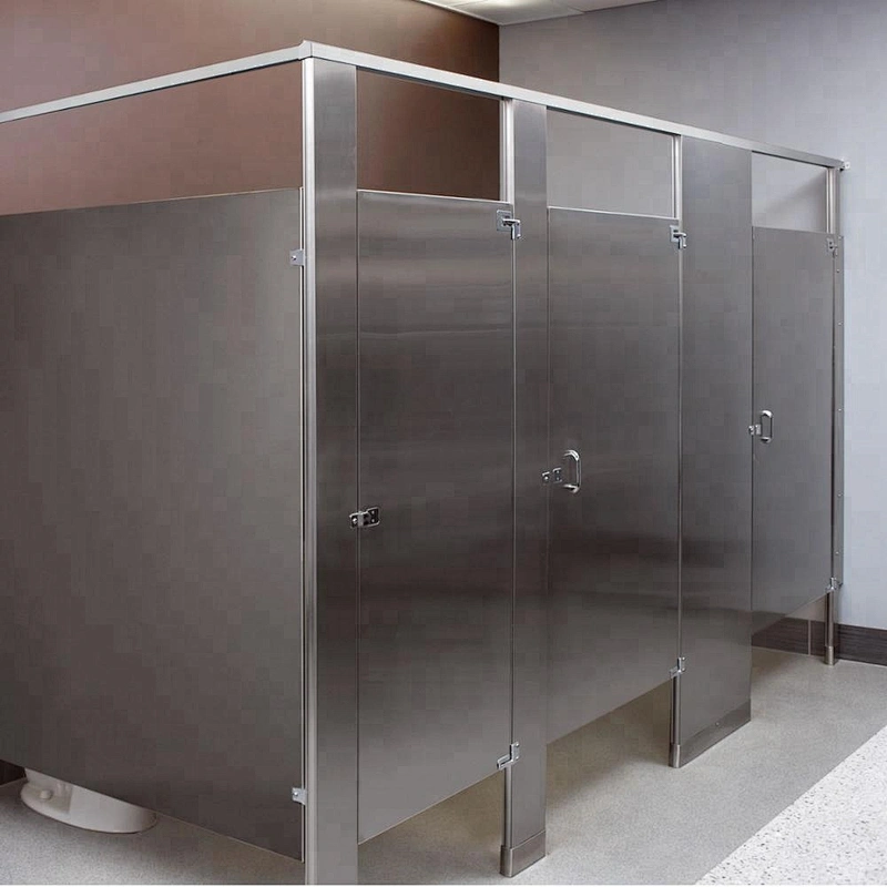 Stainless steel bathroom dividers stalls manufacturer