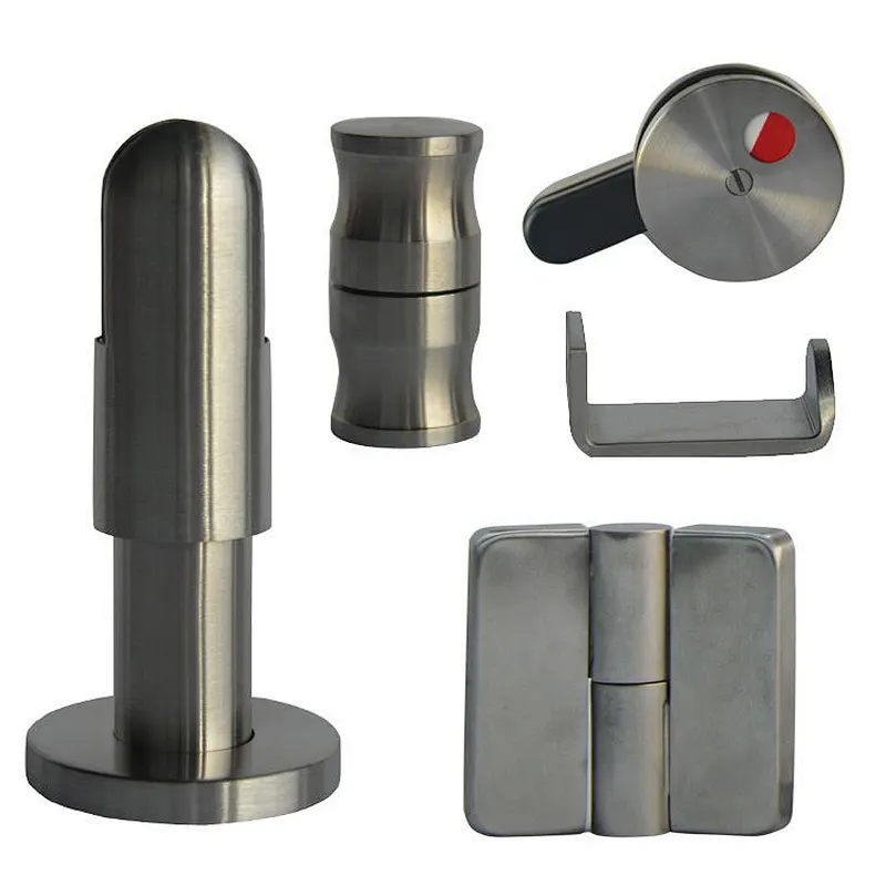 HPL compact laminate toilet partition hardware accessory