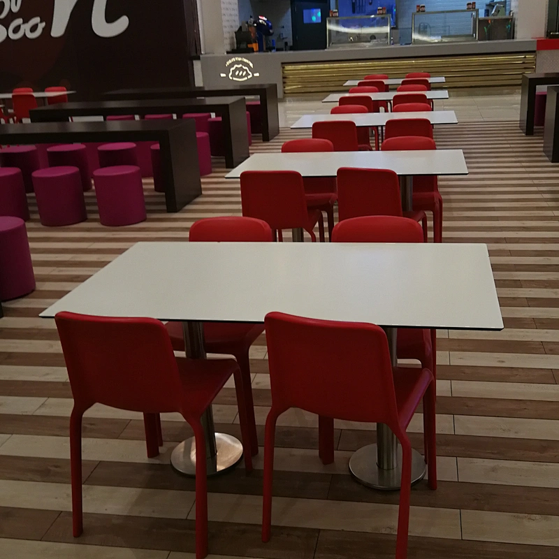 Jialifu phenolic square modern dining table designer