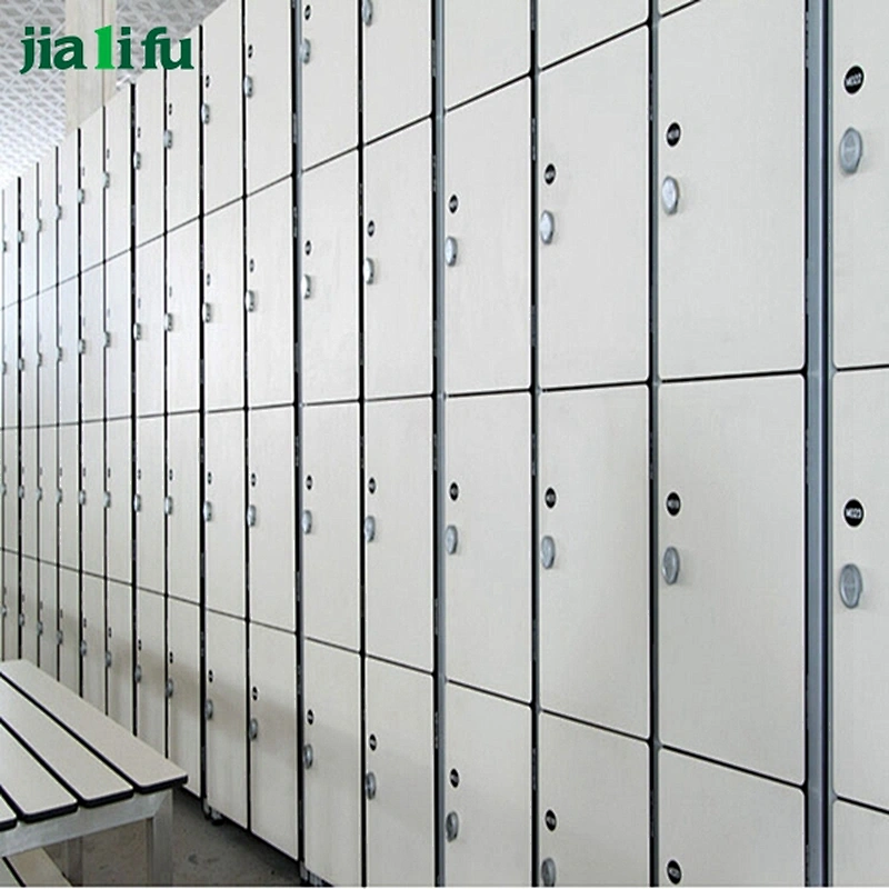 JIALIFU cam lock 3 door compact laminate panel clothing locker