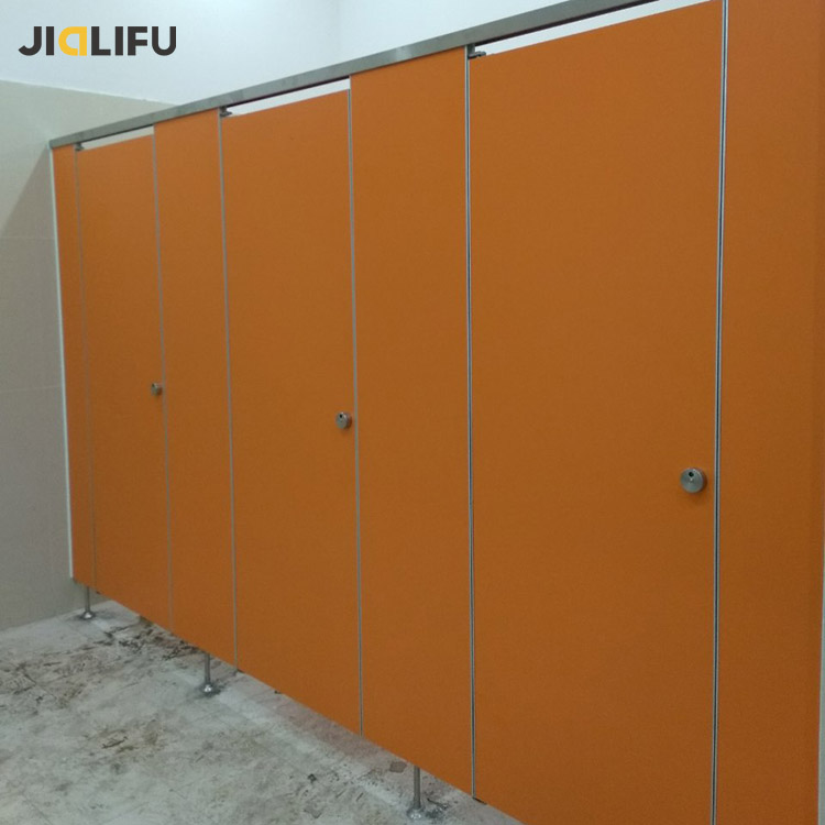Hot selling durable wooden compact laminate cloison de commercial toilet