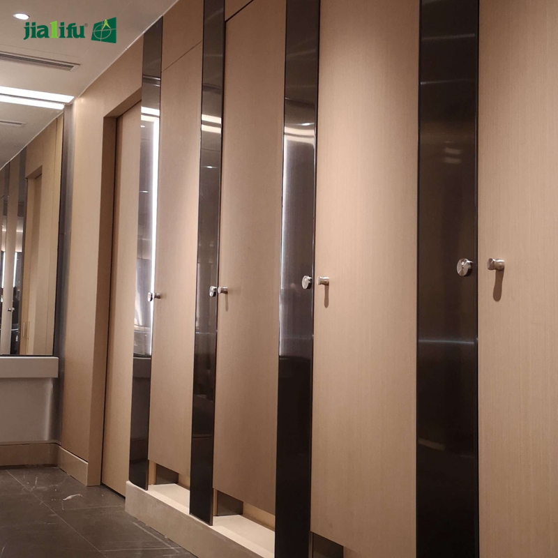 jialifu Guangzhou Fashion compact laminate partition toilet cubicle