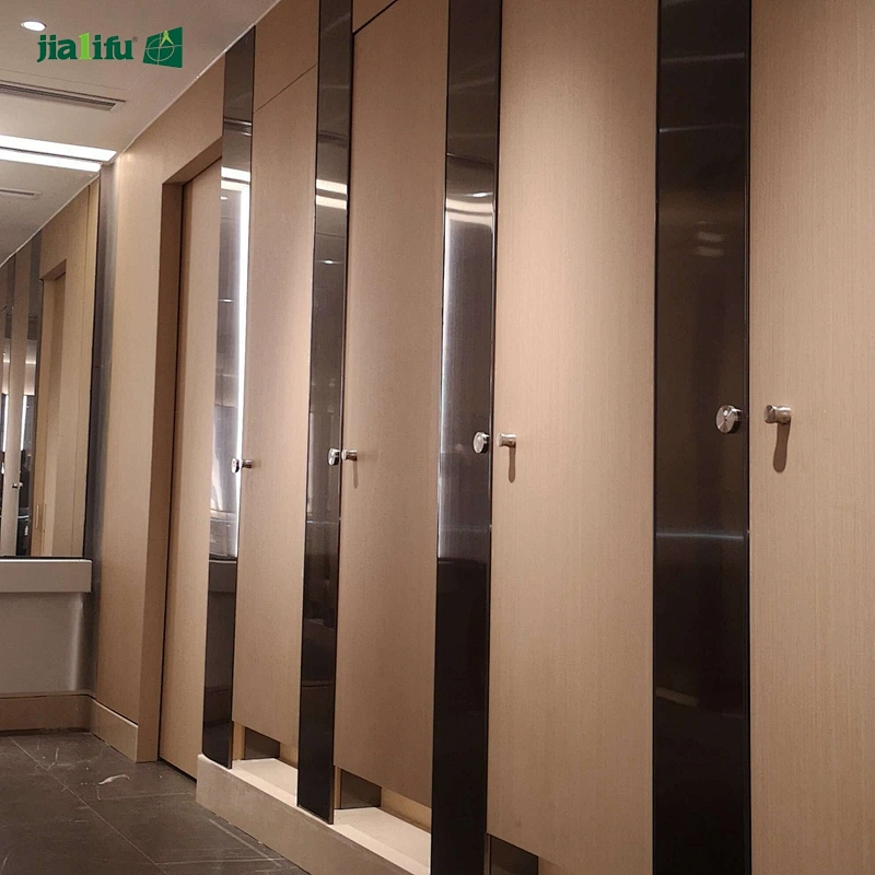 jialifu Guangzhou Fashion compact laminate partition toilet cubicle