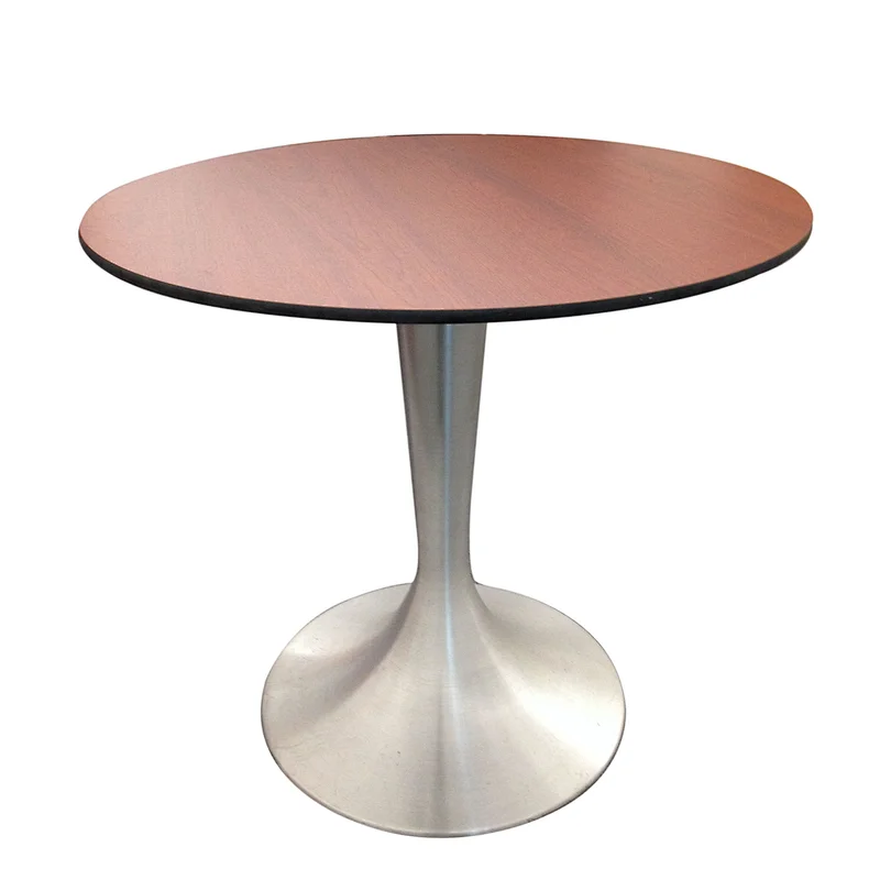 Round Glossy Impact-resistance Water-proof HPL Coffee table