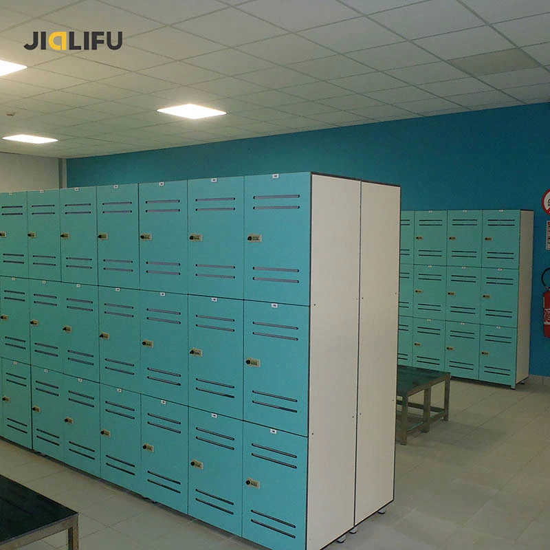 China apartment 3 compartment hpl sheet locker