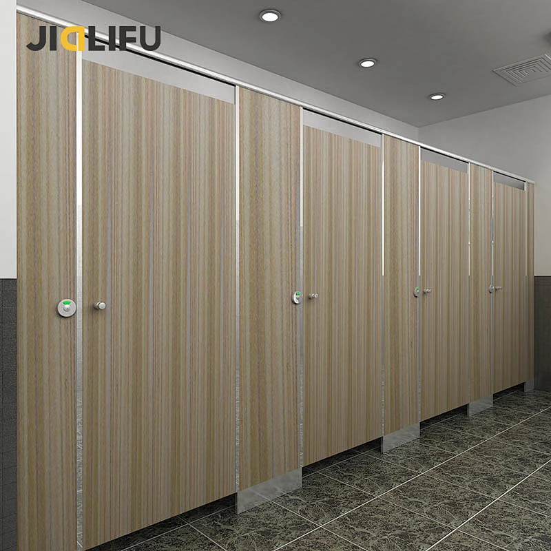 Jialifu PVC toilet partition with door stopper for sale