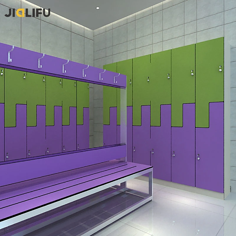 JIALIFU Dubai Big 5 exhibition Compact Laminate cheap lockers