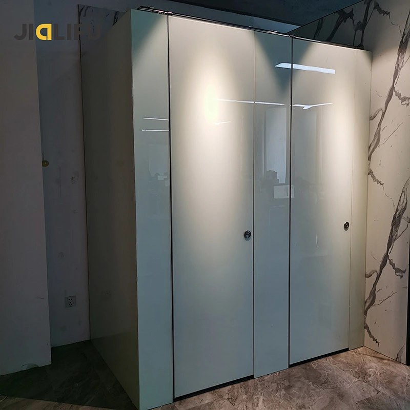 Hospital glass toilet partition,glass composite toilet partition for school
