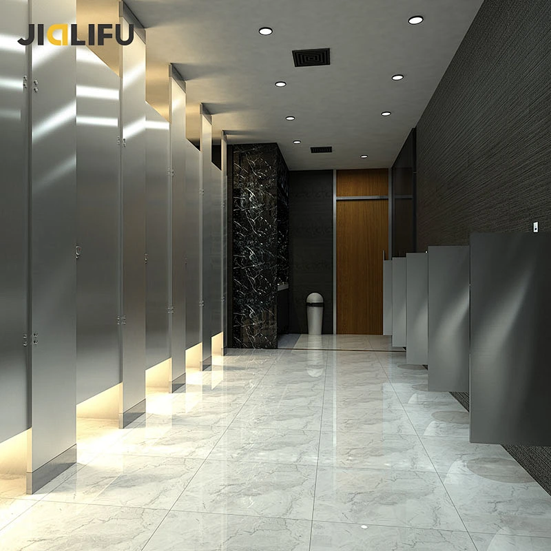High end composite metal honeycomb panel toilet partition and lock