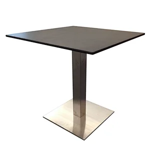 Round Glossy Impact-resistance Water-proof HPL Coffee table