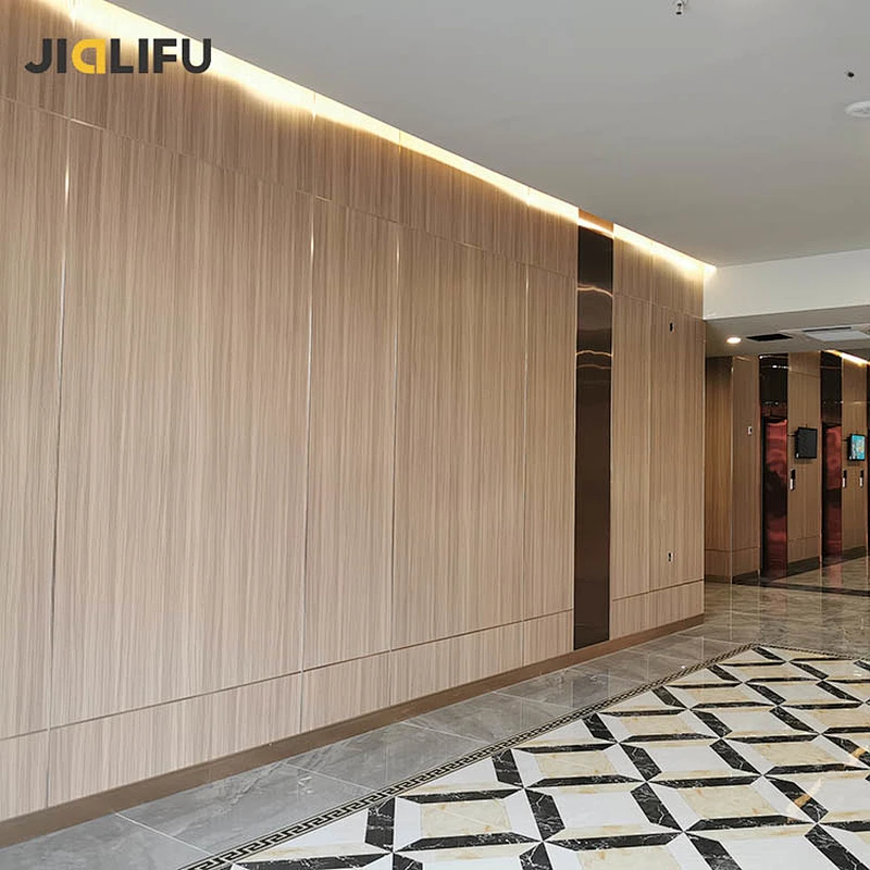 Custom size indoor waterproof and fireproof wall cladding