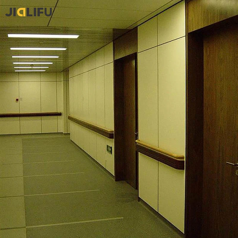 Hospital custom compact laminate hpl interior wall cladding