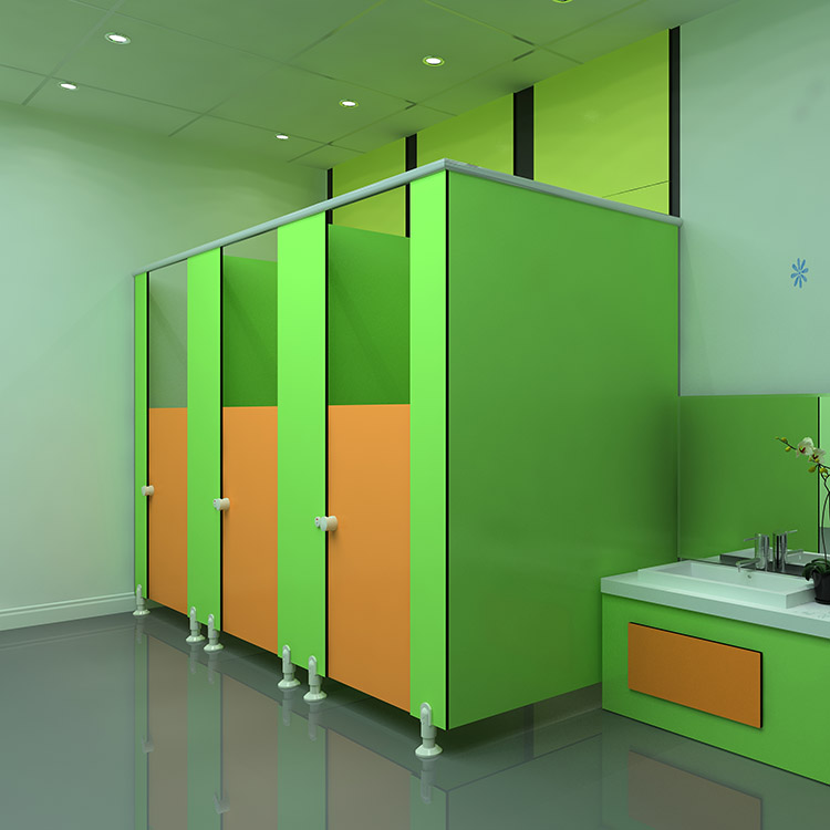 Nursery school modern design phenolic dimensions toilet cubicle door