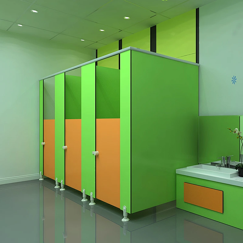 Nursery school modern design phenolic dimensions toilet cubicle door