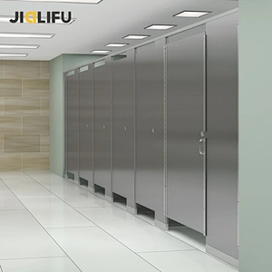 Stainless steel primary school washroom bathroom cubicle partitions