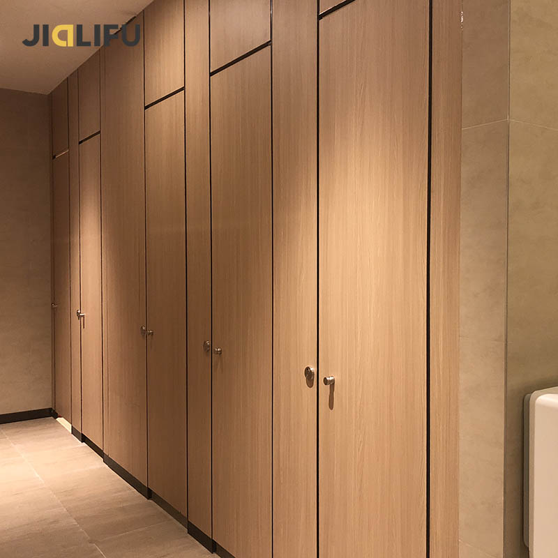Wood compact laminate honeycomb public toilet cubicle partition