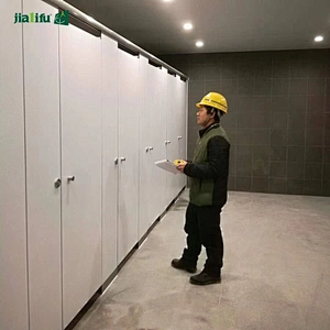 jialifu Guangzhou Fashion compact laminate partition toilet cubicle