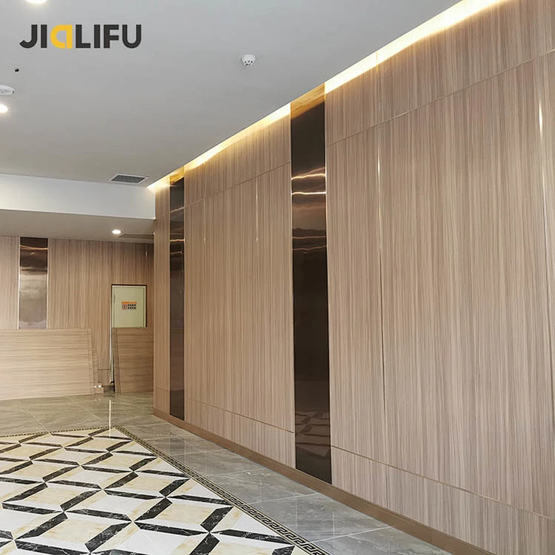 Custom size indoor waterproof and fireproof wall cladding
