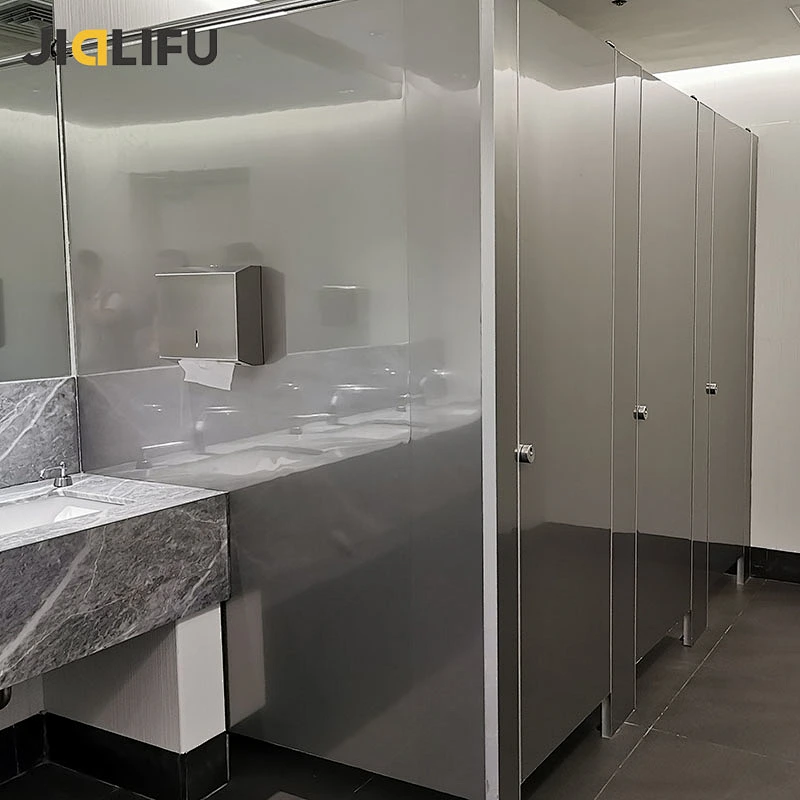 Waterproof stainless steel toilet partition