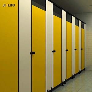 Jialifu Easy to Clean Nylon hpl Toilet Partitions