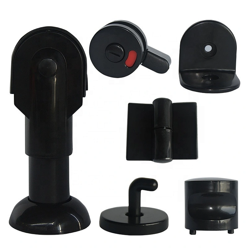 Discount price toilet cubicle nylon hinges,toilet partition support foot