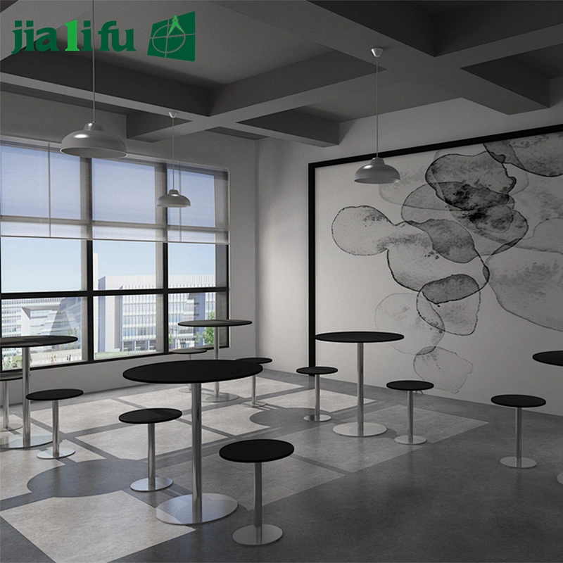 Factory direct sale compact laminate high top restaurant tables dining table