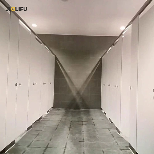 Commercial toilet partition board accordion folding doors hpl sheet