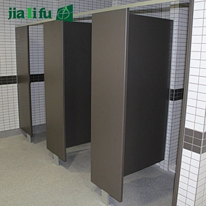 Modern compact laminate toilet restroom partition cubicle divider