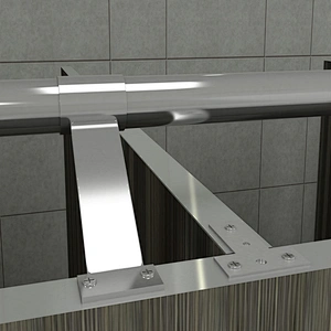JIALIFU cheap zinc alloy hardware toilet partition cubicle price