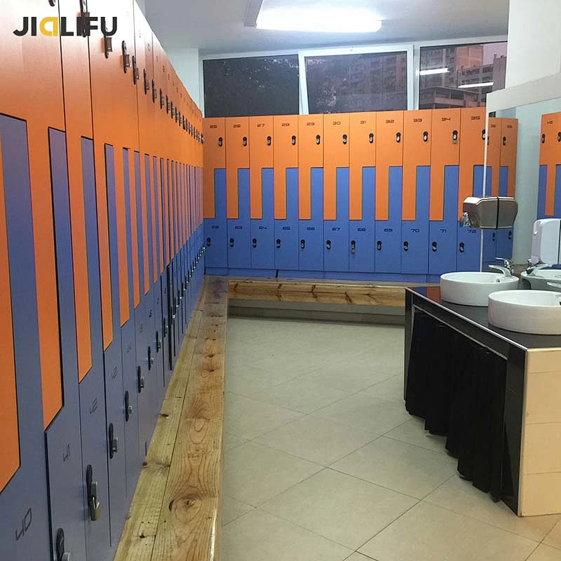 compact laminate sheet locker,hpl z shape gym compact locker