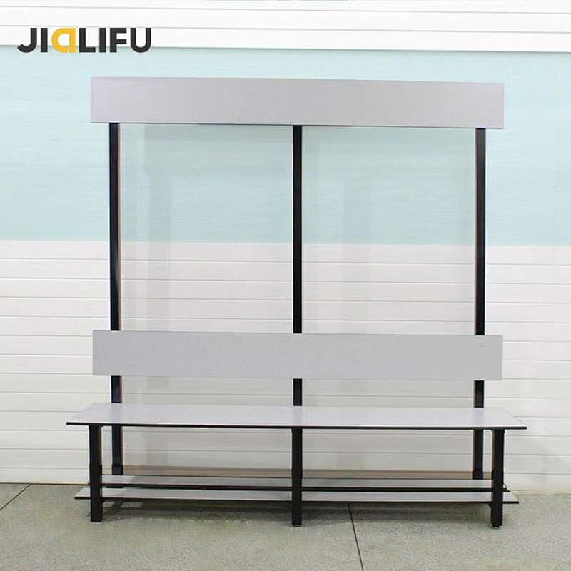 JIALIFU 12mm hpl panel swimming pool waiting bench