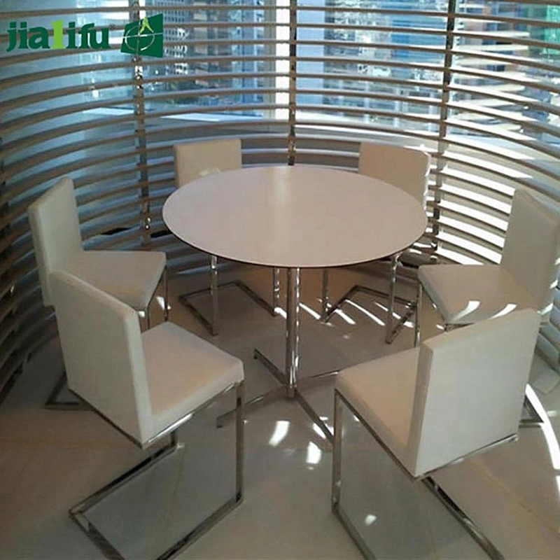 phenolic compct laminate table top/church office desk to round table