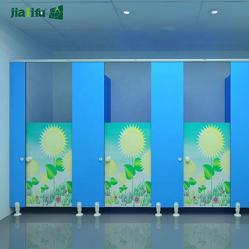 High end phenolic modular dimensions toilet partition for kids price