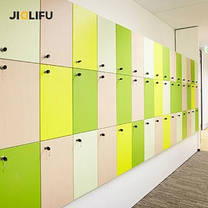 Waterproof solid phenolic HPL closets locker
