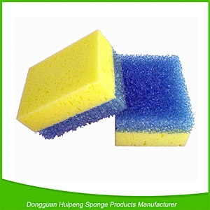 2019 hot sale high quality heavy duty usage kitchen scouring pads cleaning sponges