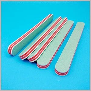 Disposable  thin Wooden Nail File Manicure Emery Board Nail File